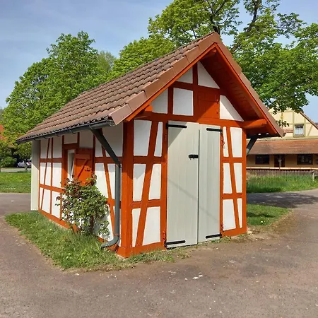 Ferienwohnung Pfadenhauer Pfarrweisach Exterior foto