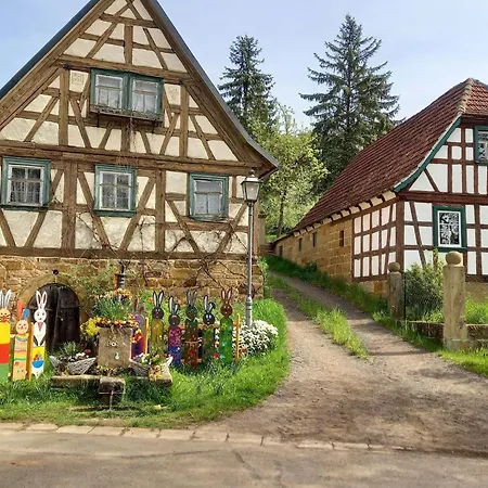 Ferienwohnung Pfadenhauer Pfarrweisach Exterior foto
